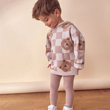 Load image into Gallery viewer, Neutral Bears Knitted Hoodie and Leggings Set (6mths-5yrs)
