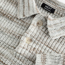 Load image into Gallery viewer, Neutral Long Sleeve Polo Shirt (3mths-5yrs)
