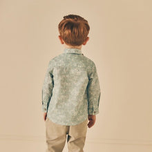 Load image into Gallery viewer, Mineral 100% Cotton Long Sleeve Shirt And Bow Tie Set (3mths-6yrs)
