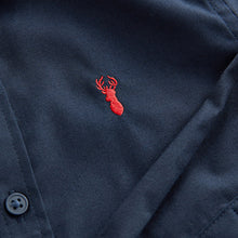 Load image into Gallery viewer, Navy Single Oxford Shirt (3-12yrs)
