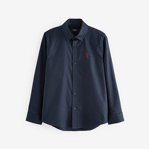 Navy Single Oxford Shirt (3-12yrs)