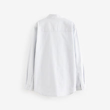 Load image into Gallery viewer, White Stripe Single Oxford Shirt (3-12yrs)
