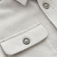 Load image into Gallery viewer, Grey Plain 100% Cotton Overshirt (3-12yrs)
