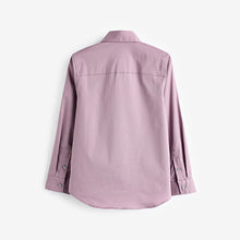 Load image into Gallery viewer, Pink Long Sleeve Smart Trimmed Shirt (3-12yrs)
