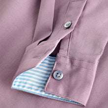 Load image into Gallery viewer, Pink Long Sleeve Smart Trimmed Shirt (3-12yrs)
