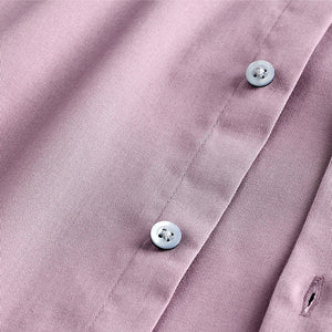 Pink Long Sleeve Smart Trimmed Shirt (3-12yrs)