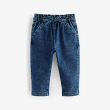 Load image into Gallery viewer, Denim Tie Waist Jeans (3mths-6yrs)
