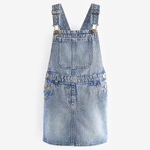 Load image into Gallery viewer, Blue Denim Pinafore Dress (3-12yrs)

