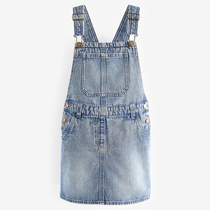 Blue Denim Pinafore Dress (3-12yrs)
