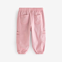 Load image into Gallery viewer, Pink Cargo Trousers (3mths-6yrs)
