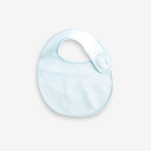 Load image into Gallery viewer, Blue Baby 100% Cotton Bibs 5 Pack

