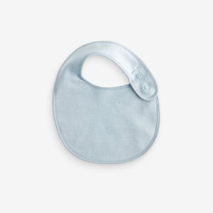 Blue Baby 100% Cotton Bibs 5 Pack