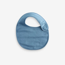 Load image into Gallery viewer, Blue Baby 100% Cotton Bibs 5 Pack
