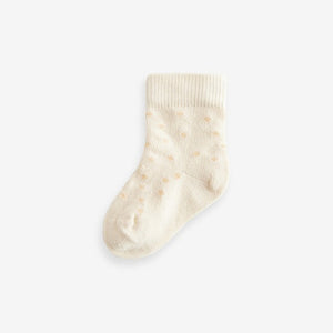 Neutral Bear Baby Socks 5 Pack (0mths-2yrs)