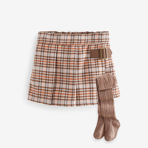 Pink Kilt And Tights Set (3mths-5yrs)