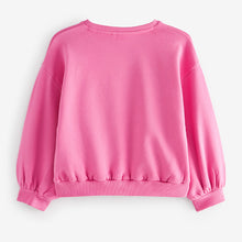 Load image into Gallery viewer, Pink Sequin Star Sweatshirt (3-12yrs)
