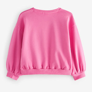 Pink Sequin Star Sweatshirt (3-12yrs)
