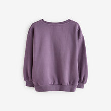 Load image into Gallery viewer, Berry Red Rainbow Sequin Sweatshirt (3-16yrs)
