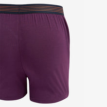 Load image into Gallery viewer, Rich Purple/Bronze Signature Bamboo Boxers 4 Pack
