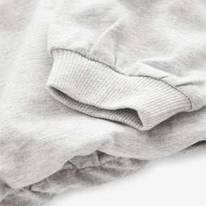 Grey Boxy Bubble 100% Cotton Hem Sweatshirt (3-12yrs)