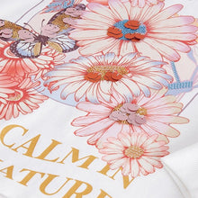 Load image into Gallery viewer, Ecru 100% Cotton Sequin Butterfly Long Sleeve T-Shirt (3-12yrs)
