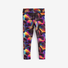 Load image into Gallery viewer, Multi Wave Sports Leggings (3-12yrs)
