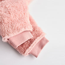 Load image into Gallery viewer, Pink Baby Cosy Fleece Hooded All-In-One (0mths-18mths)
