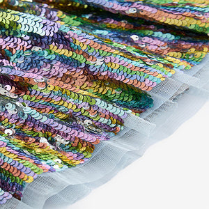 Rainbow Sequin Skirt (3-12yrs)
