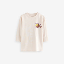 Load image into Gallery viewer, Pink/Rust/Cream Transport 3 Pack Oversized 100% Cotton Pyjamas (12mths-6yrs)
