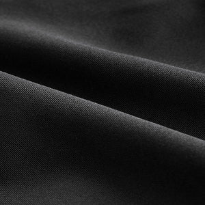 Black Zip Detail Skinny Trousers