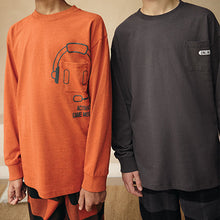 Load image into Gallery viewer, Orange/Black Gamer Woven Check Bottom 100% Cotton Pyjamas 2 Pack (3-16yrs)
