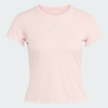 Load image into Gallery viewer, ESSENTIALS SCALLOPED EDGE BABY TEE
