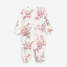 Load image into Gallery viewer, Bright Floral Baby 5 Pack Printed Footless Sleepsuits (0mths-18mths)
