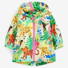 Load image into Gallery viewer, Green Character Shower Resistant Printed Cagoule Jacket (3mths-5yrs)
