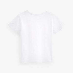 White Sister Short Sleeve Cotton Sister T-Shirt (3mths-6yrs)