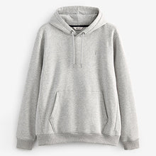 Load image into Gallery viewer, Light Grey Jersey Cotton Rich Overhead Hoodie
