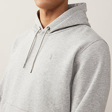 Load image into Gallery viewer, Light Grey Jersey Cotton Rich Overhead Hoodie
