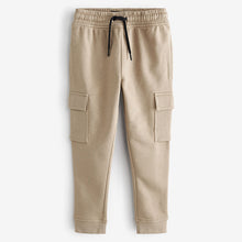 Load image into Gallery viewer, Stone Natural Cargo Cotton-Rich Joggers (4-13yrs)
