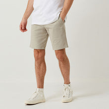 Load image into Gallery viewer, Bone Neutral Stretch Chino Shorts
