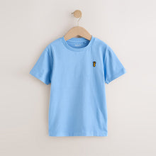 Load image into Gallery viewer, Pastels Short Sleeve Stag Embroidered T-Shirts 4 Pack (3-12yrs)
