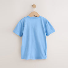 Load image into Gallery viewer, Pastels Short Sleeve Stag Embroidered T-Shirts 4 Pack (3-12yrs)
