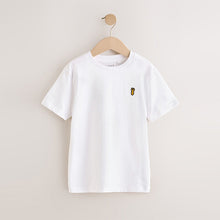 Load image into Gallery viewer, Pastels Short Sleeve Stag Embroidered T-Shirts 4 Pack (3-12yrs)
