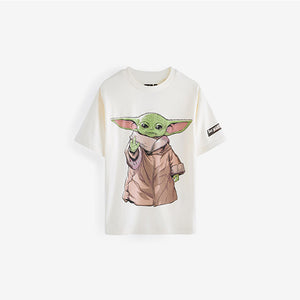 Baby Yoda Star Wars Short Sleeve T-Shirt (4-12yrs)