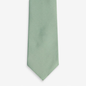 Sage Green Twill Tie