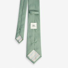 Load image into Gallery viewer, Sage Green Twill Tie
