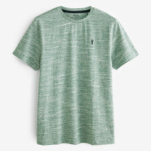 Load image into Gallery viewer, Green Inject Stag Marl T-Shirt
