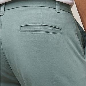 Light Blue Stretch Chino Trousers