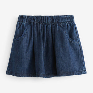 Denim Dark Blue Wash Skirt (3mths-6yrs)