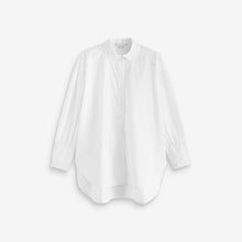 Load image into Gallery viewer, White Oversized Long Sleeve Cotton Shirt
