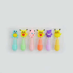 Pokemon Highlighter 6pcs MD-342